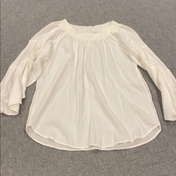 Heather Gorgeous Peasant Blouse EUC - Picture 1 of 15